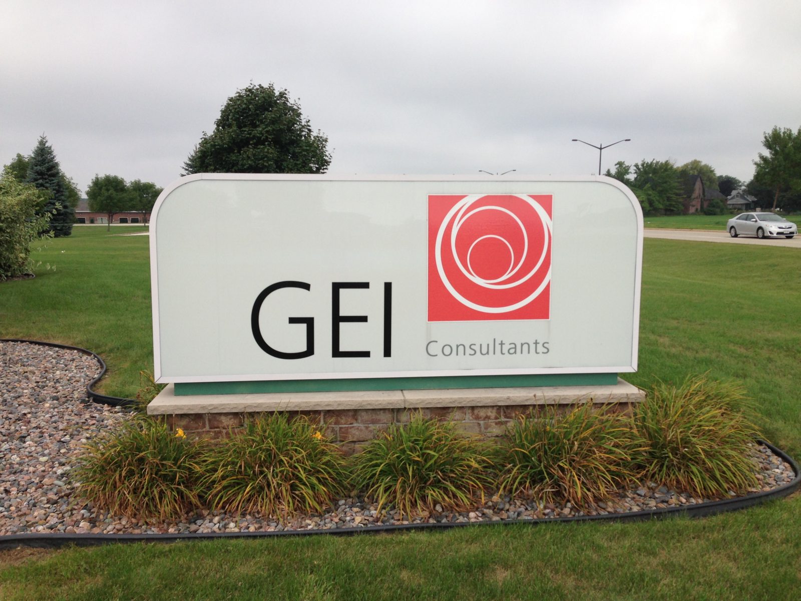 GEI Consultants office sign