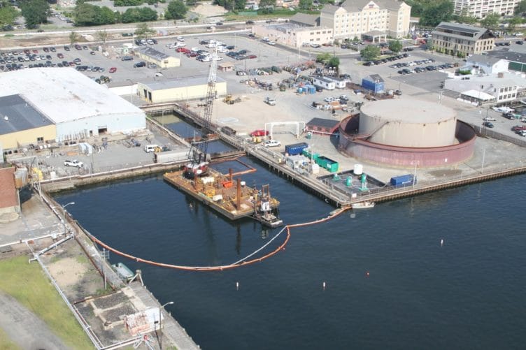 new bedford harbor - marine MGP & Tar Facility Remeditation