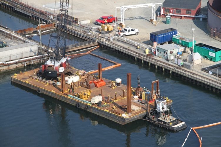 new bedford harbor - marine MGP & Tar Facility Remeditation