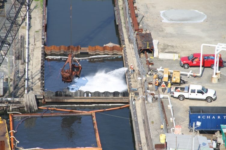 new bedford harbor - marine MGP & Tar Facility Remeditation