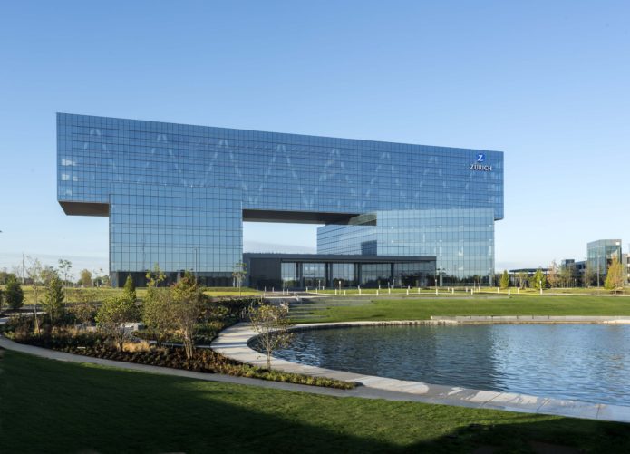 Zurich North America Headquarters by water