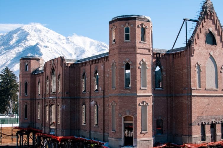 Provo Temple Underpinning - GEI