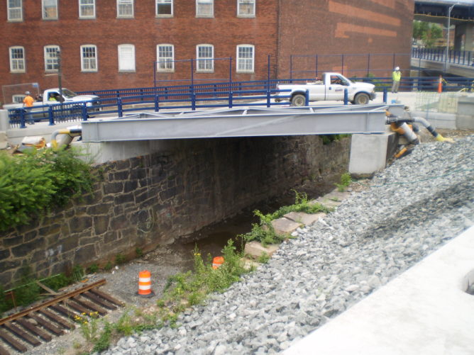 bridge over traintrack