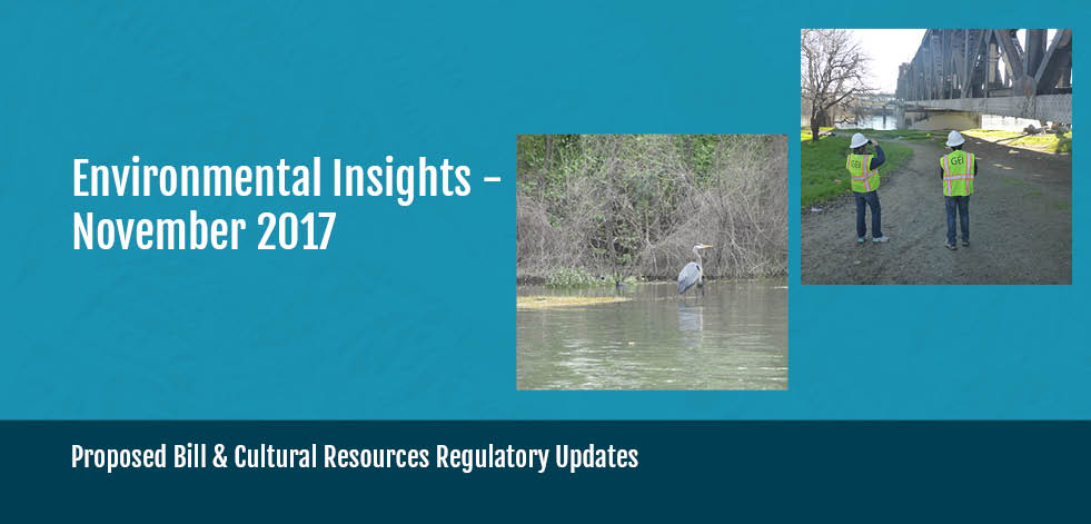 California Environmental Insights Dec. 2017, Industry Updates