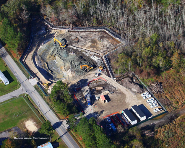 aerial view of Elizabeth City