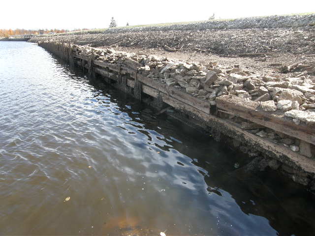 edge of Boney Falls Dam