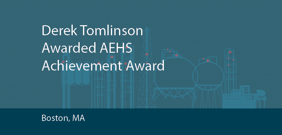 Derek Tomlinson Awarded Foundation Achievement Award