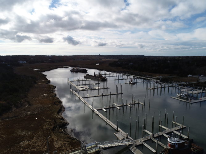 view of Sesuit Harbor