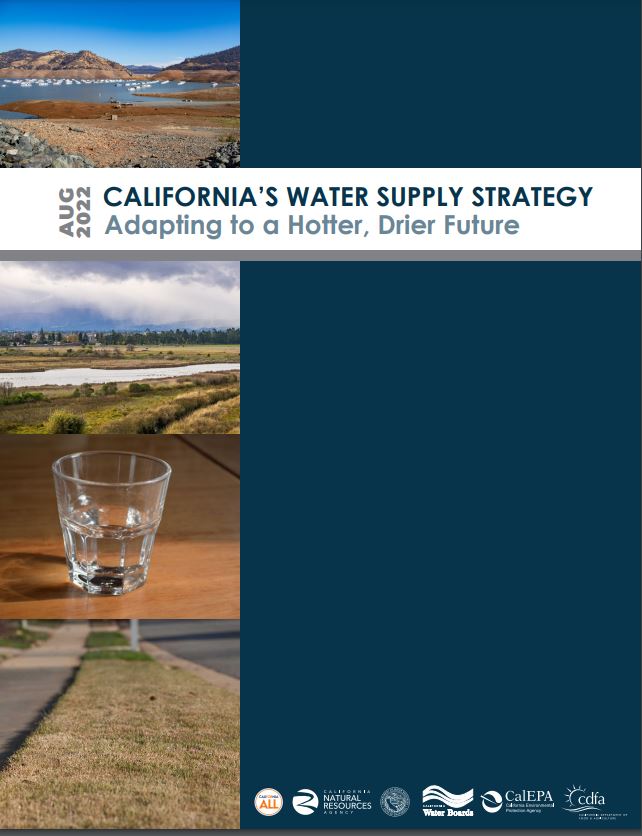 Cover of California's Water Supply Strategy