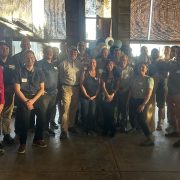 People standing for group photo