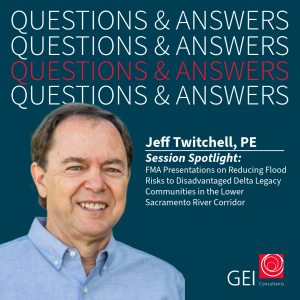Q&A Graphic with Portrait of Jeff Twitchell