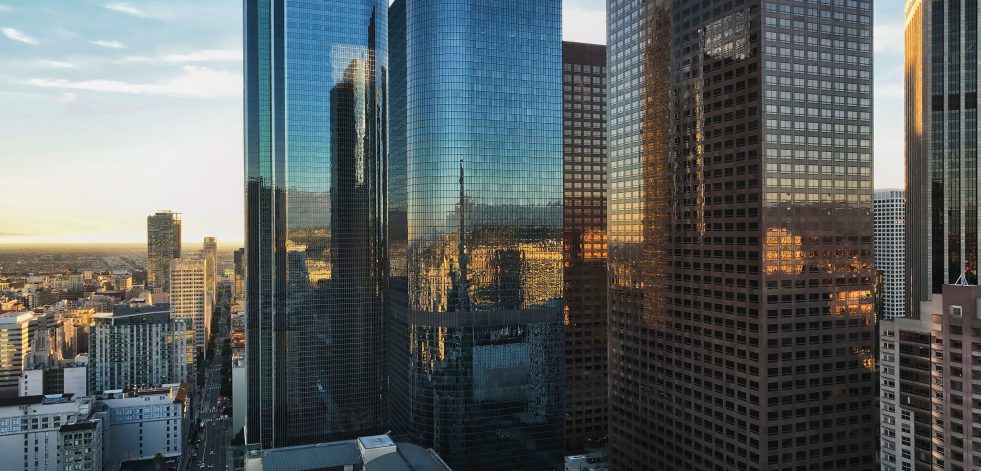 Skyscrapers in Los Angeles, California
