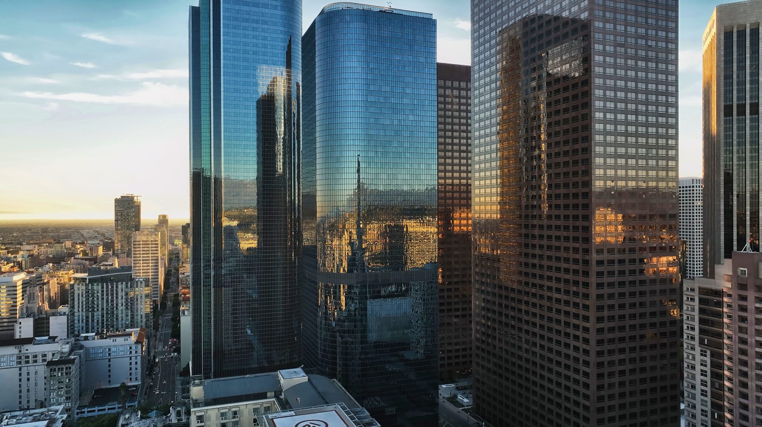 Skyscrapers in Los Angeles, California